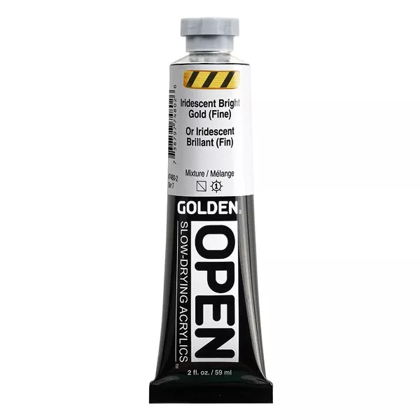 Akrylová barva Golden Open Slow Drying 59 ml - varianty - Iridescent Bright Gold (Fine) 7480