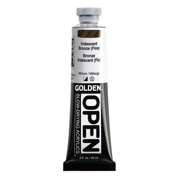 Akrylová barva Golden Open Slow Drying 59 ml - varianty - Iridescent Bronze (Fine) 7481