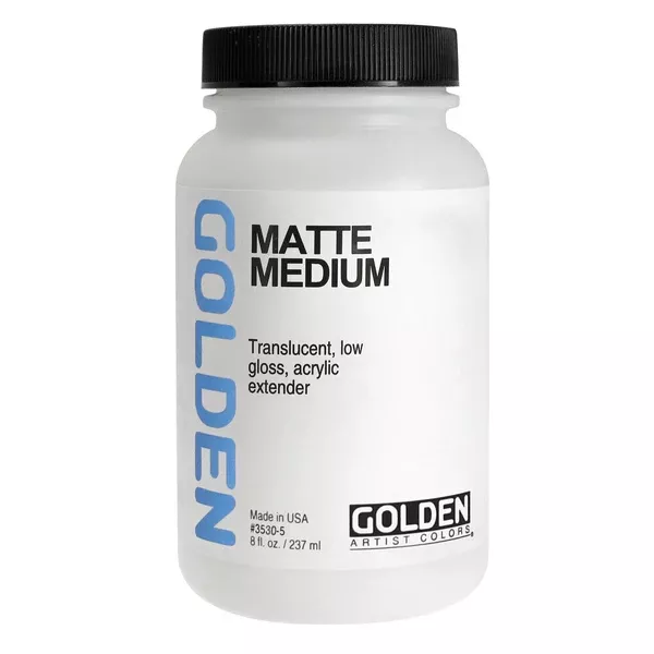 Golden Matte Medium - matné - varianty - Golden Matte Medium - matné - 237ml