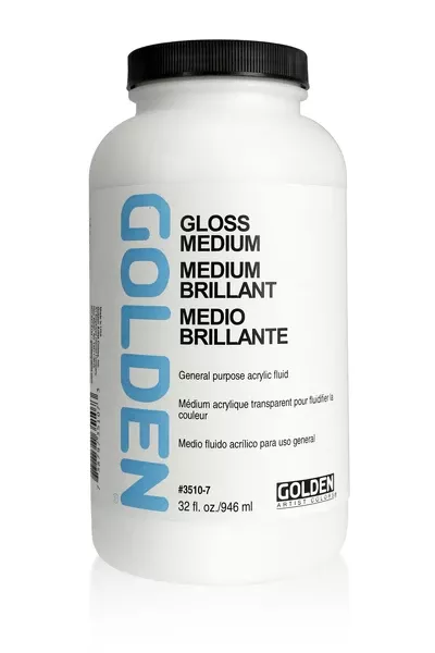 Golden Medium - lesklé - varianty - Golden Medium - lesklé - 946 ml