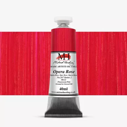 Olejové barvy Michael Harding 40ml - varianty - Opera Rose 247