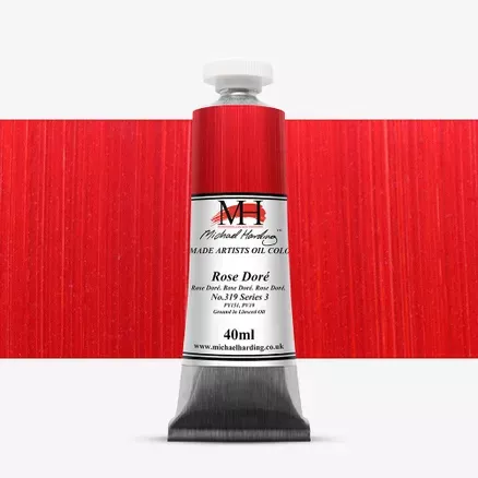 Olejové barvy Michael Harding 40ml - varianty - Rose Dore 319
