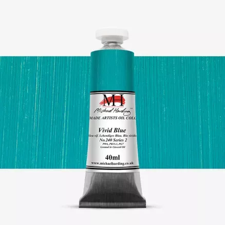 Olejové barvy Michael Harding 40ml - varianty - Vivid Blue 240