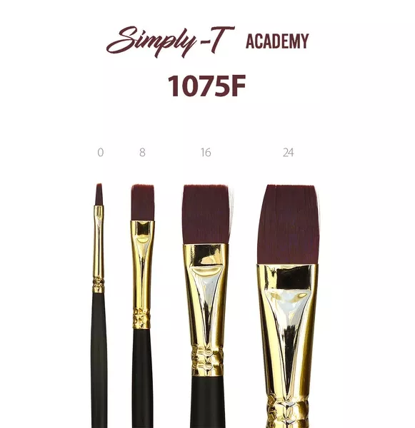 Štětec Simply-T 1075F - plochý