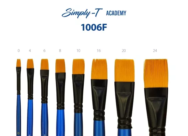 Simply-T ACADEMY 1006F - plochý (Krátká rukojeť) - varianty