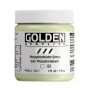 Akrylová barva Golden Heavy Body Effect 118 ml - varianty - Phosphorescent Green - 4900