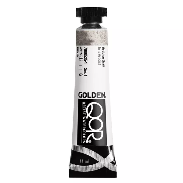 Akvarelová barva Golden QoR 11 ml - varianty - Ardoise Gray 0525