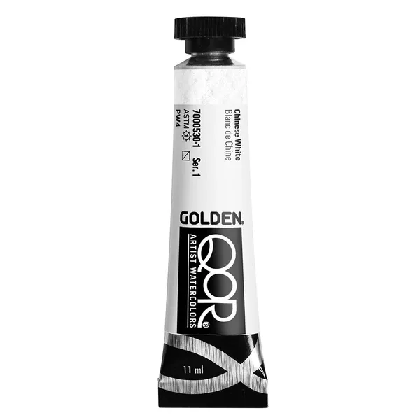 Akvarelová barva Golden QoR 11 ml - varianty - Chinese White 0530