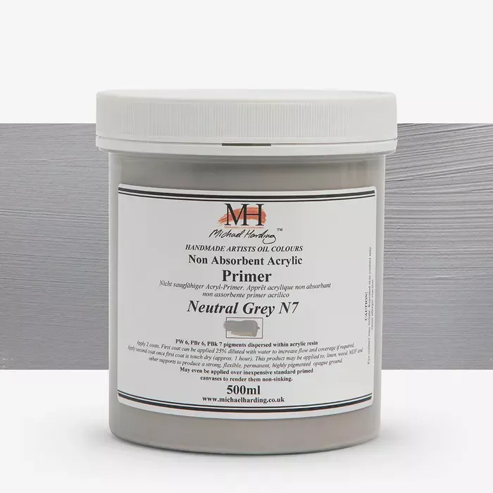 Barevné Primery Michael Harding 500g - varianty - Neutral Grey - 500ml