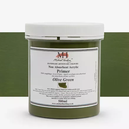 Barevné Primery Michael Harding 500g - varianty - Olive Green - 500ml
