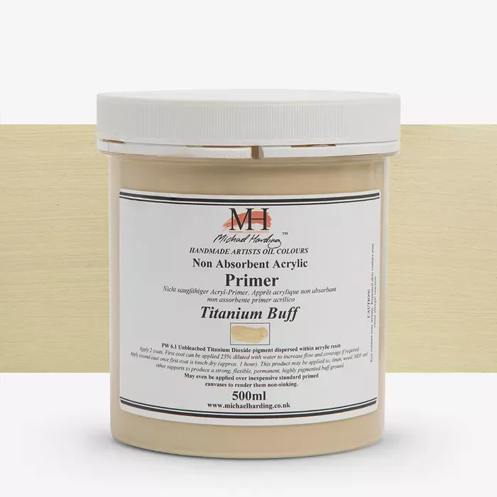 Barevné Primery Michael Harding 500g - varianty - Titanium Buff - 500ml