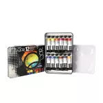 Golden QoR Introductory Set - základní sada akvarelových barev QoR, 12 x 5 ml