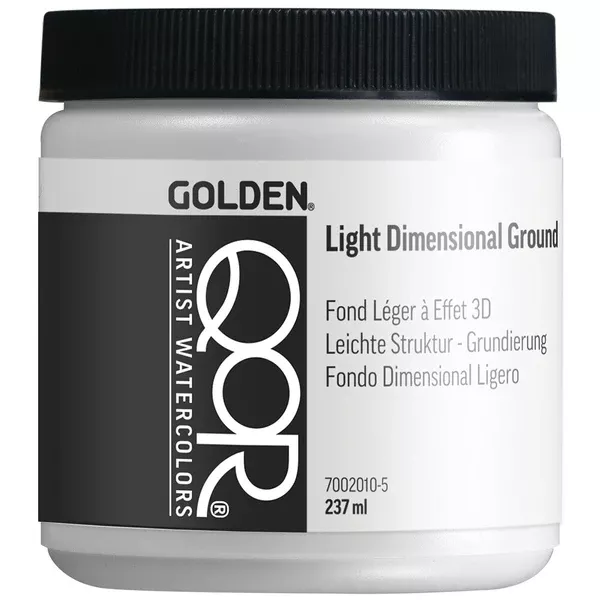 Golden QoR Light Dimensional Ground, 237 ml - lehká texturovací pasta
