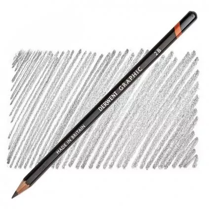 Graphic - grafitová tužka (Derwent) - jednotlivě 4 nové měkké gradace - Graphite Pencil - 2B