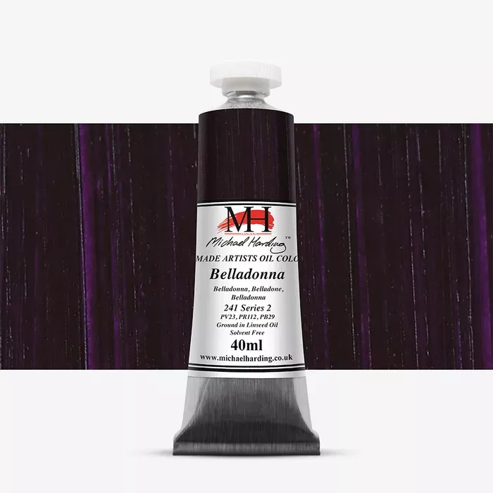 Olejové barvy Michael Harding 40ml - varianty - Belladonna 241