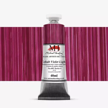 Olejové barvy Michael Harding 40ml - varianty - Cobalt Violet Light 601