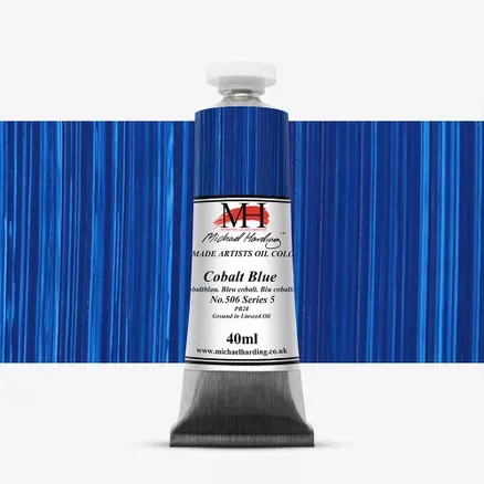 Olejové barvy Michael Harding 40ml - varianty - Cobalt Blue 506