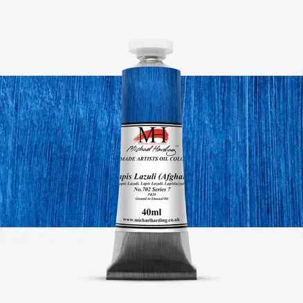 Olejové barvy Michael Harding 40ml - varianty - Lapis Lazuli (Afghan) 702