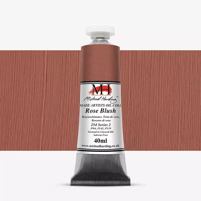 Olejové barvy Michael Harding 40ml - varianty - Rose Blush 254