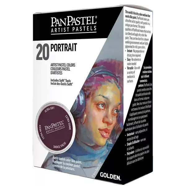 PanPastel Portrait Set - sada pro kresbu portrétů, 20 odstínů