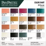 PanPastel Portrait Set - sada pro kresbu portrétů, 20 odstínů
