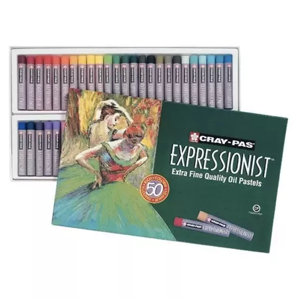 Sady olejových pastelů Expressionist - varianty - Sada olejových pastelů Expressionist - 50ks