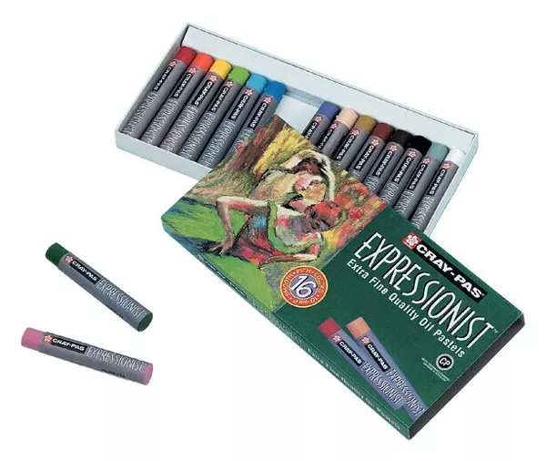 Sady olejových pastelů Expressionist - varianty - Sada olejových pastelů Expressionist - 16ks
