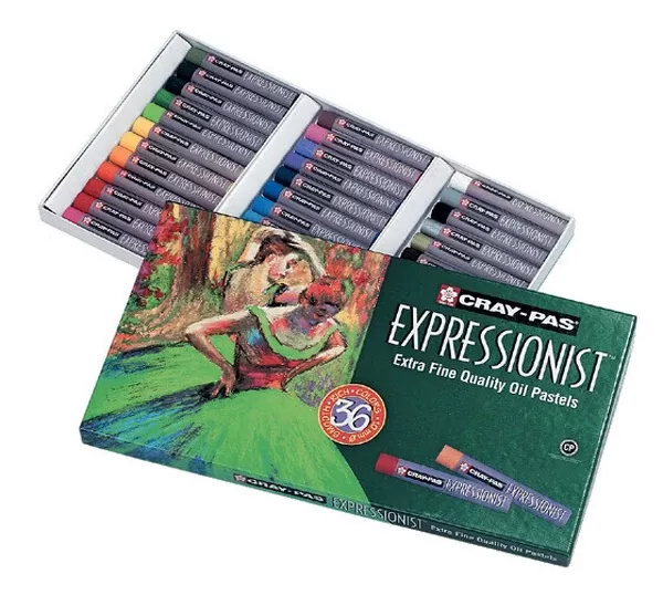 Sady olejových pastelů Expressionist - varianty - Sada olejových pastelů Expressionist - 36ks