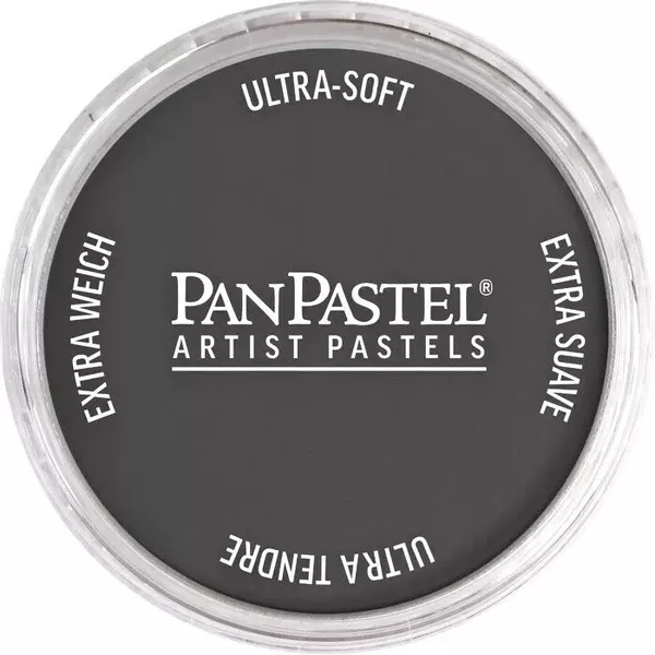 Suché pastely PanPastel 9 ml - varianty - PanPastel 9 ml – 001.3 Pearl Medium, Black Fine