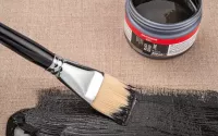 Amsterdam Black Gesso - černý šeps Amsterdam - 120 ml