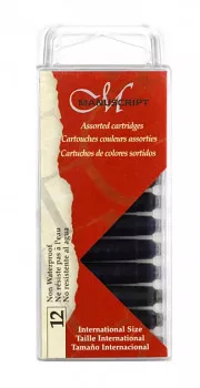 Bombičky Manuscript 12ks - černé