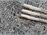 Gelly Roll - Sakura - bílá, 1mm Gelly Roll - Sakura - bílá, 1mm