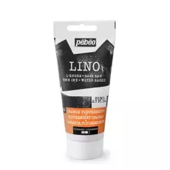 Pebeo Linocut Ink 80 ml - varianty - Pebeo Linocut Ink 80ml - 20 Fluorescent Orange