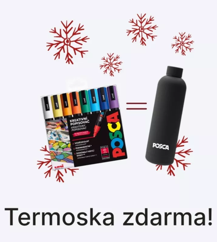 Akrylový fix Posca, sada, 16ks PC-3M