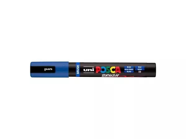 Akrylový fix Posca se štětečkovým hrotemPC-5BR - varianty - PC-5BR - Blue 33