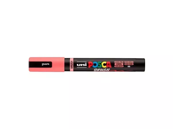 Akrylový fix Posca se štětečkovým hrotemPC-5BR - varianty - PC-5BR - Coral Pink 66
