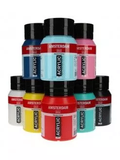 Barvy akrylové - AMSTERDAM 500ml