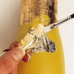 Gédéo kovové listy 14×14cm 25ks - Gold