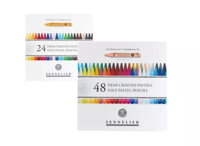 Měkké prašné pastely, pastelky