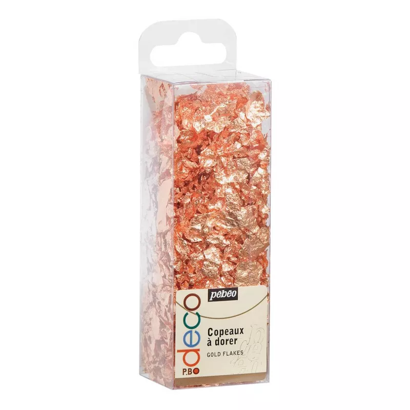 P.BO Déco Kovové vločky - měděné