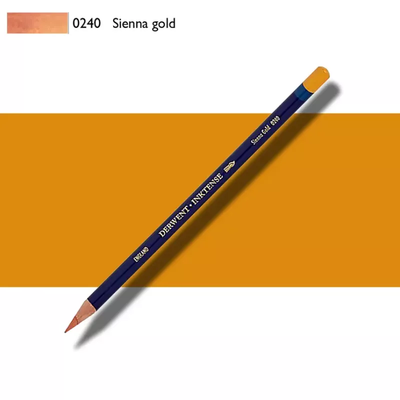 Pastelky Inktense Derwent - varianty - 0240 SIENNA GOLD