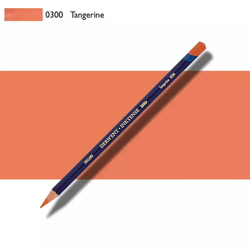 Pastelky Inktense Derwent - varianty - 0300 TANGERINE