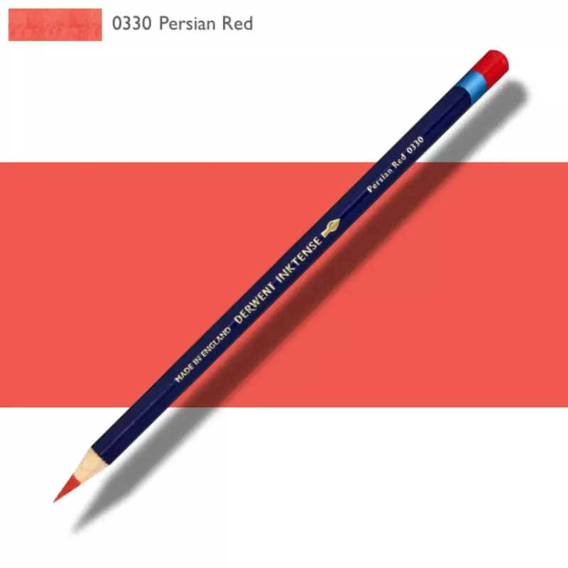 Pastelky Inktense Derwent - varianty - 0330 PERSIAN RED