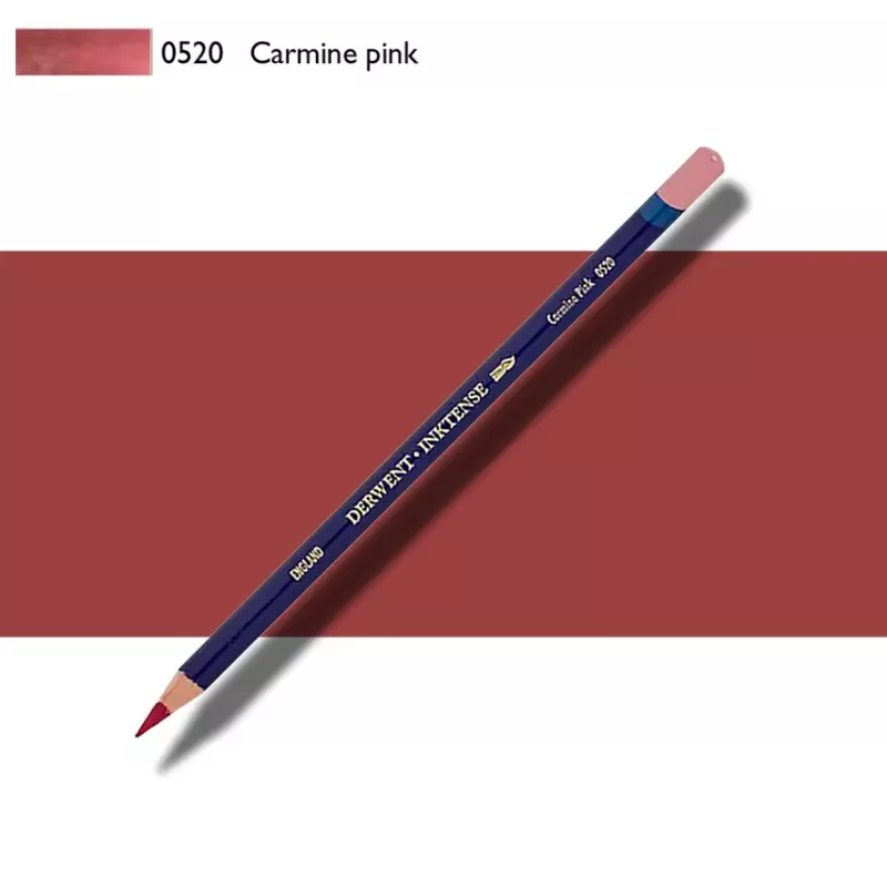Pastelky Inktense Derwent - varianty - 0520 CARMINE PINK
