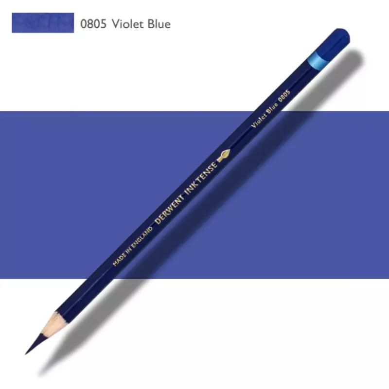 Pastelky Inktense Derwent - varianty - 0805 VIOLET BLUE