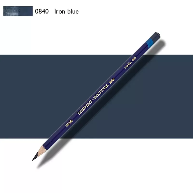 Pastelky Inktense Derwent - varianty - 0840 IRON BLUE