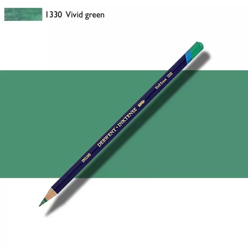Pastelky Inktense Derwent - varianty - 1330 VIVID GREEN