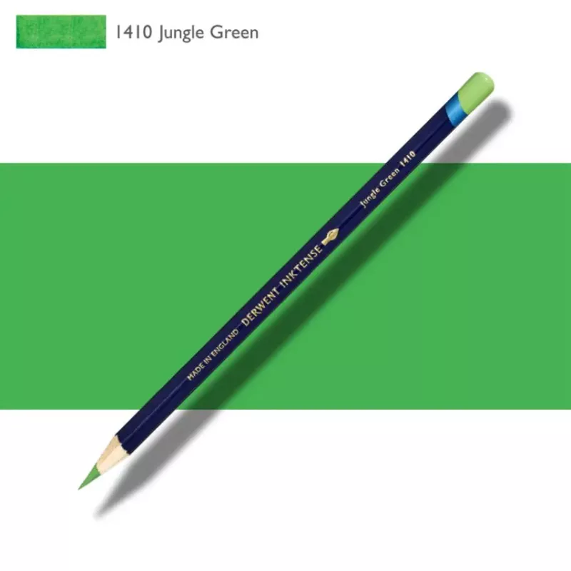 Pastelky Inktense Derwent - varianty - 1410 JUNGLE GREEN
