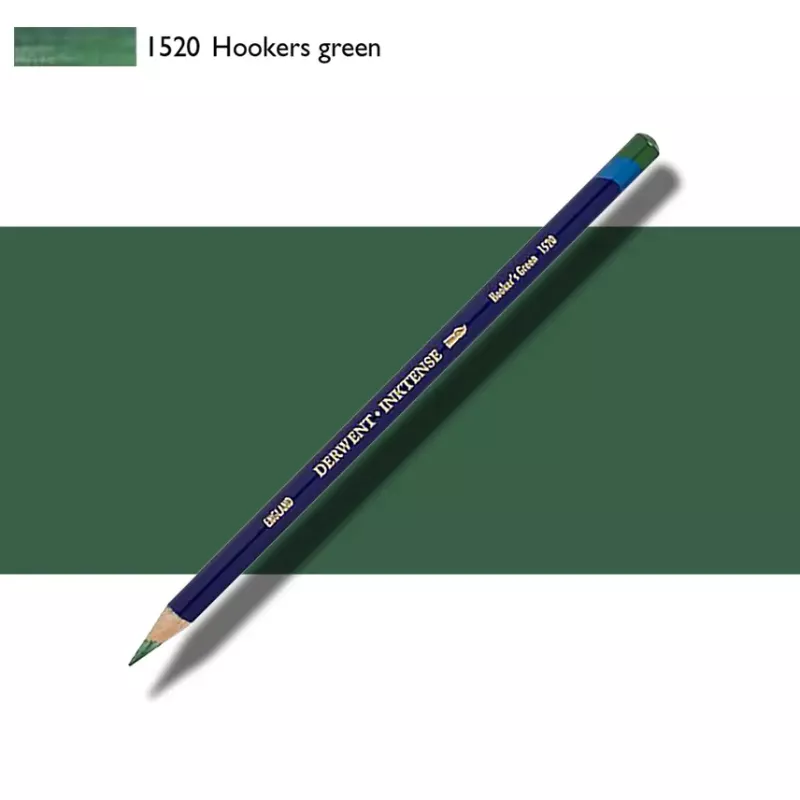 Pastelky Inktense Derwent - varianty - 1520 HOOKER'S GREEN
