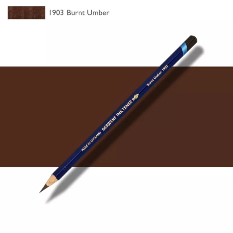 Pastelky Inktense Derwent - varianty - 1903 BURNT UMBER